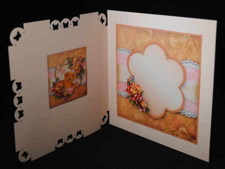Puppy and Roses - Decoupage Card Mini Kit by Yvonne Middleton