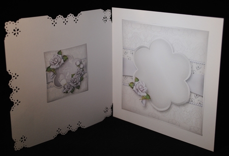 Anniversary Roses Decoupage Card Mini Kit by Yvonne Middleton