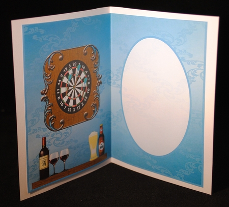  A Game Of Darts And Drinks With Friends Insert by Yvonne Middleton
