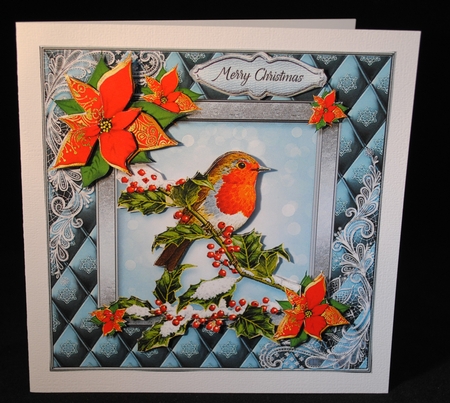 Quilted Christmas Card Fronts Set-2B by Yvonne Middleton