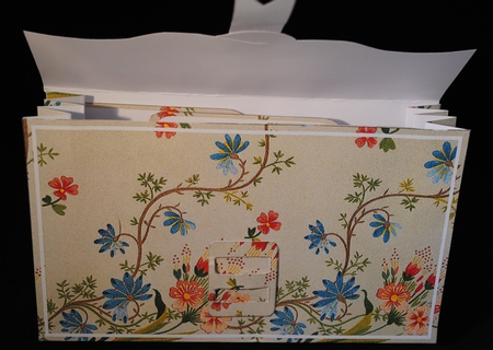 Wallflowers 3D File Purse Mini Kit by Yvonne Middleton