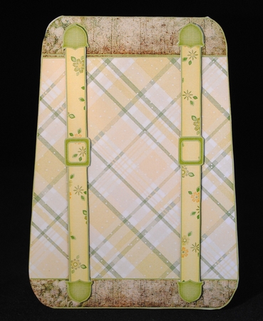 Backpack Shaped Card Kit 1494 by Yvonne Middleton