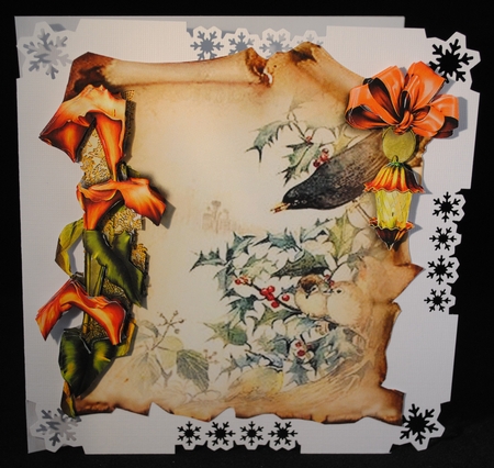 Seasonal Scrolls - 8 by Yvonne Middleton