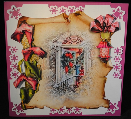 Seasonal Scrolls - 9 by Yvonne Middleton