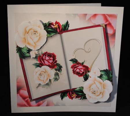 Open Book Flowers Bumper Kit 2 by Yvonne Middleton