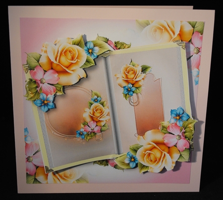 Open Book Flowers Bumper Kit 3 by Yvonne Middleton