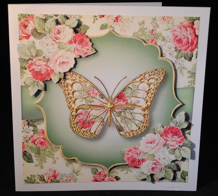 Floral Butterfly Bumper Kit 1 by Yvonne Middleton