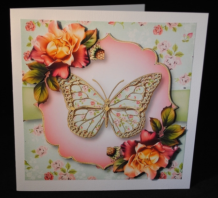 Floral Butterfly Bumper Kit 1 by Yvonne Middleton