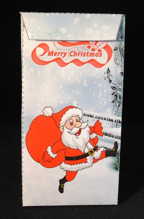 Santa Jumping for Joy by Yvonne Middleton