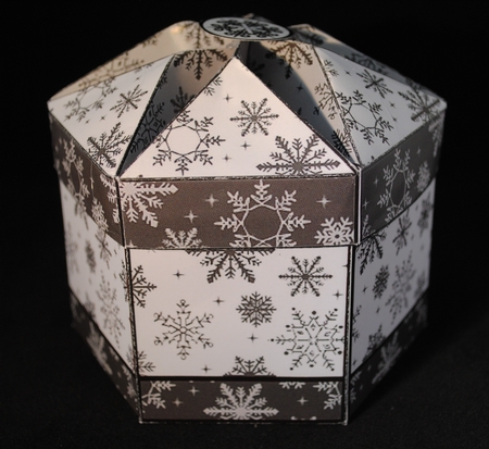 FTBM Snowflakes (grey) by Yvonne Middleton