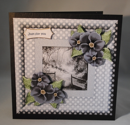 Primroses In Blue Mini Kit by Yvonne Middleton