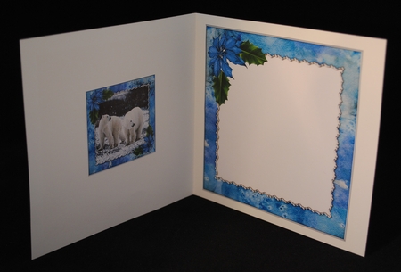 Christmas Polar Bears by Yvonne Middleton