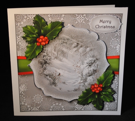 Snowflakes Border Bumper Kit 1 by Yvonne Middleton