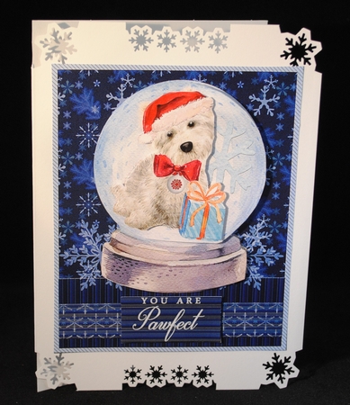 Westie Christmas Globes by Yvonne Middleton