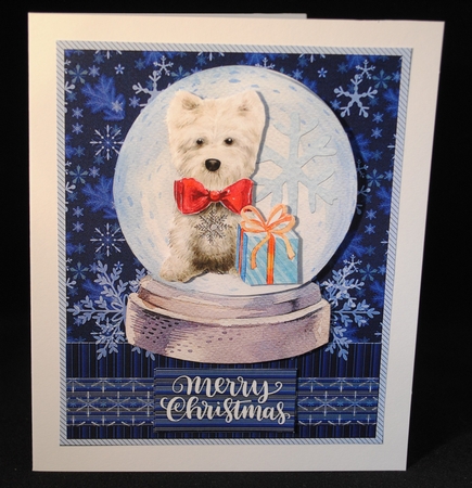 Westie Christmas Globes by Yvonne Middleton