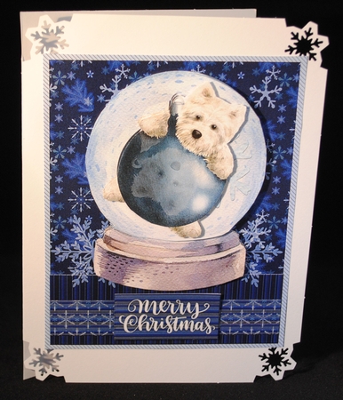 Westie Christmas Globes by Yvonne Middleton