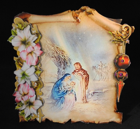 Seasonal Scrolls - 13 by Yvonne Middleton