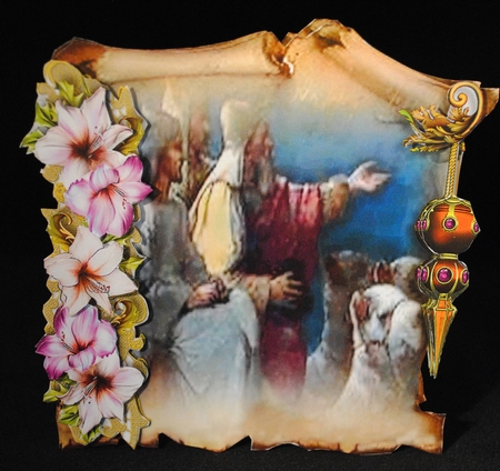 Seasonal Scrolls - 14 by Yvonne Middleton