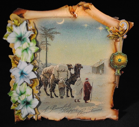 Seasonal Scrolls - 18 by Yvonne Middleton