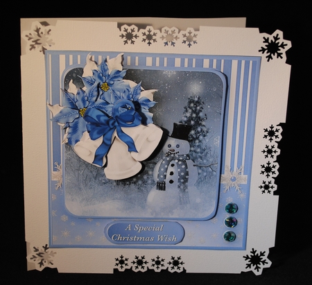 Christmas Night - Decoupage Card Mini Kit by Yvonne Middleton