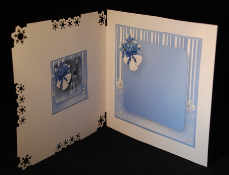 Christmas Night - Decoupage Card Mini Kit by Yvonne Middleton
