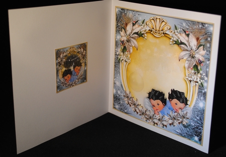 The Christmas Twins Card Kit by Yvonne Middleton