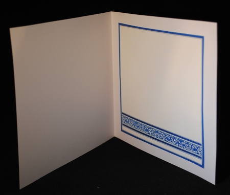 BLUE CHRISTMAS SCENES 7.8 Quick Layer Cards or Decoupage Bumper Kit by Yvonne Middleton