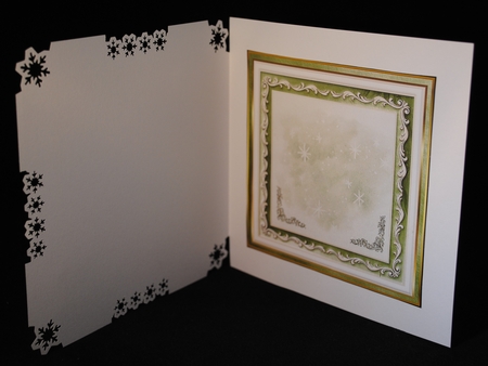 Red poinsettia and berry book theme by Yvonne Middleton