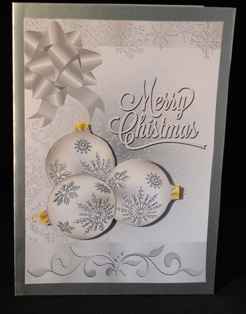 Silver balls by Yvonne Middleton