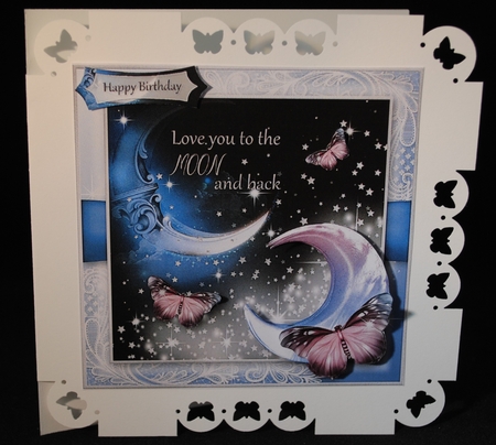 Love you to the Moon and back 2 by Yvonne Middleton