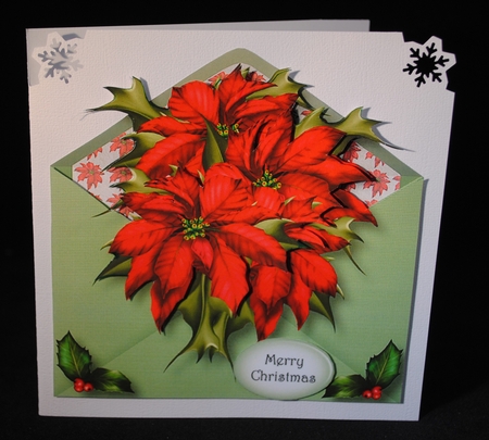 Christmas Envelope Of Flowers Bumper Kit by Yvonne Middleton