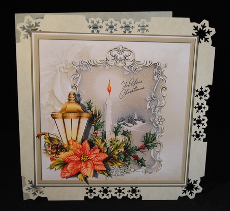 Candle and lamplight by Yvonne Middleton