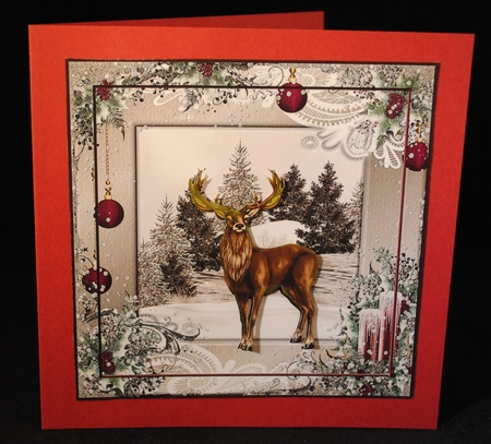 Christmas Reindeer  by Yvonne Middleton