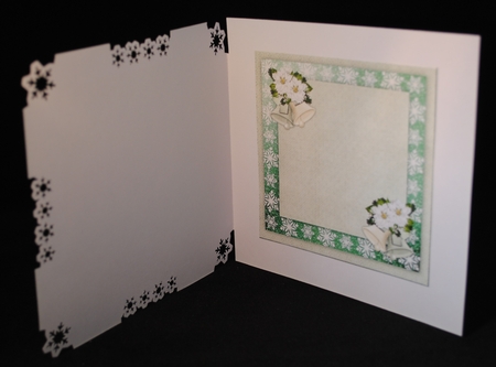 Christmas  Bells  Quick card INSERT by Yvonne Middleton
