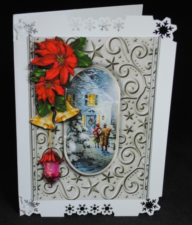Embossed Stars - Home by Yvonne Middleton