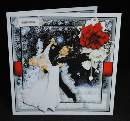 The Christmas Waltz Card Kit by Yvonne Middleton