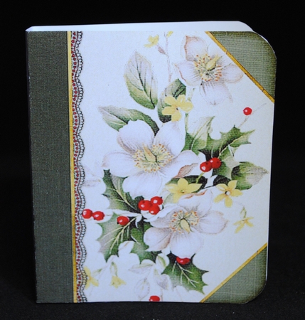 Christmas Book Money Giftcard Box 1518 by Yvonne Middleton