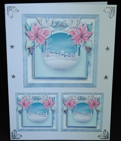 Christmas 3d paper art a4 1 by Yvonne Middleton
