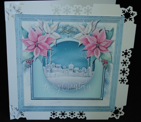 Christmas 3d paper art a4 1 by Yvonne Middleton
