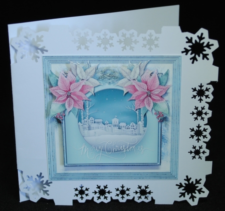 Christmas 3d paper art a4 1 by Yvonne Middleton