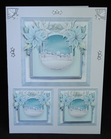 Christmas 3d paper art a4 2 by Yvonne Middleton