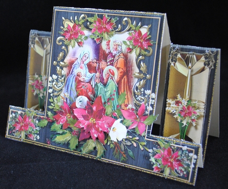 Nativity Scene Stepper Card Mini Kit-2 by Yvonne Middleton