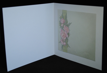 Panel & Bow - Glory Roses by Yvonne Middleton