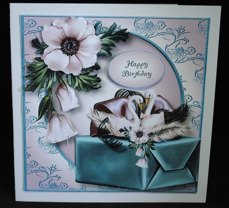 Two Swans Gift Box by Yvonne Middleton