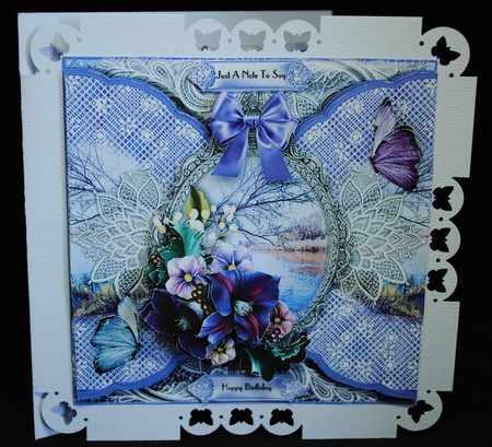 Flora And Lace A Beautiful View by Yvonne Middleton