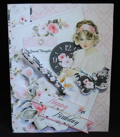 A Noteworthy Day Pop Out Book Card and Envelope Kit. by Yvonne Middleton
