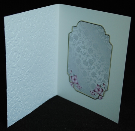 Matching insert for the design sheet - Elegance by Yvonne Middleton