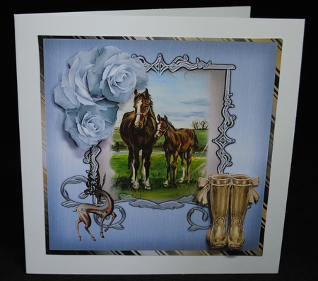 Quick Card Horses by Yvonne Middleton