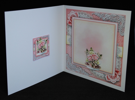 Wedding Rose Teacup  by Yvonne Middleton