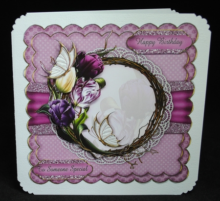 Flora Quick Card -5 by Yvonne Middleton